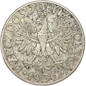 5 złotych 1936 Żaglowiec