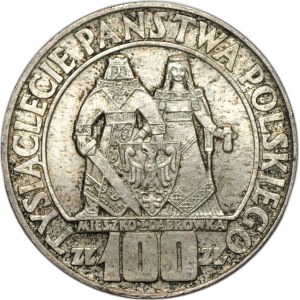 100 zlotých 1966 - Mieszko a Dąbrówka