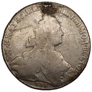 ROSJA, Katarzyna II - Rubel 1776 - Petersburg