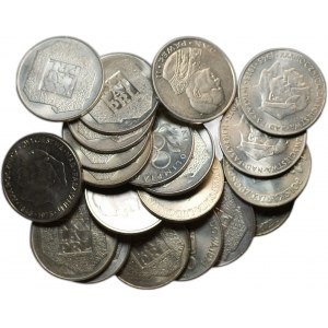 200 a 1 000 zlotých (1974-1982) - sada 20 stříbrných mincí