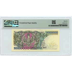 2.000.000 złotych 1992 - seria B - PMG 66 EPQ