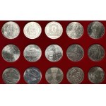 AUSTRIA - 100 szylingów (1975-1979) - zestaw 21 monet