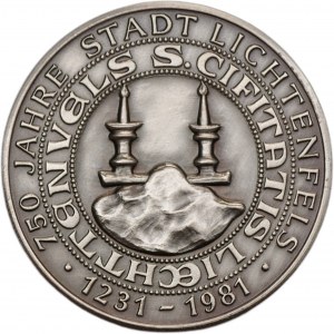 DEUTSCHLAND - 750 Jahre Stadt Lichtenfels 1981 - Medaille