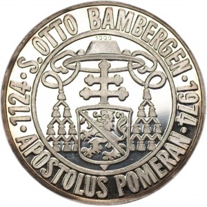 NEMECKO - Apostolus Pomeran strieborná medaila 1974 - Ag 1000