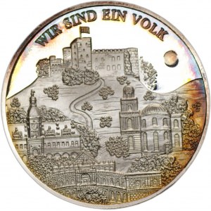 NIEMCY - Srebrny medal Wir Sind Ein Volk - Ag 999