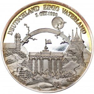 NIEMCY - Srebrny medal Wir Sind Ein Volk - Ag 999