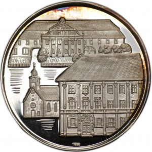 DEUTSCHLAND -Silbermedaille 850 Jahre Kloster Langheim 1982 - Ag 1000