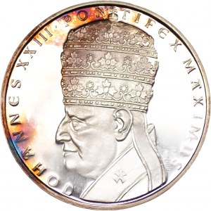 NEMECKO - Johannes XXIII Pontifex Maximus strieborná medaila - Ag 1000