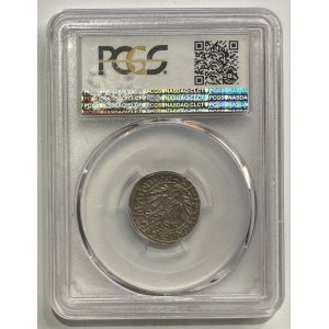 Žigmund II August (1548-1572) Polovičný groš Vilnius 1547 - LI/LITVA - PCGS AU53