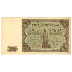 1,000 zloty 1947 - series F
