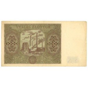 1,000 zloty 1947 - series F