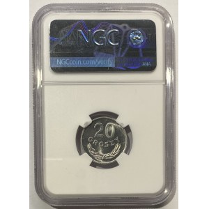 20 haléřů 1978 - NGC MS 64