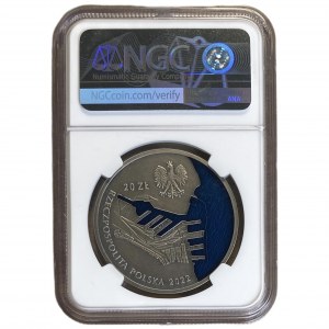 20 złotych 2022 - 100-lecie Portu Gdynia - NGC PF 70 ANTIQUED