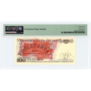 100 złotych 1976 - seria AN - PMG 67 EPQ