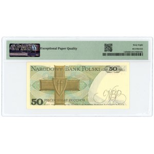 50 złotych 1979 - seria CR - PMG 68 EPQ