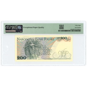 200 złotych 1986 - seria DA - PMG 68 EPQ