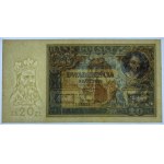 20 złotych 1931 - seria DT. - PMG 58