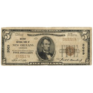 USA - $5 1929