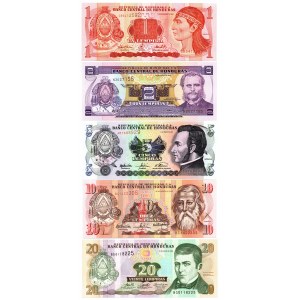 HONDURAS - set 5 sztuk