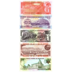 HONDURAS - set 5 sztuk