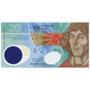 20 złotych 2022 Mikołaj Kopernik z autografem projektanta K.Michalczuk 09.02.2023