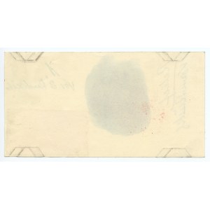 10 zlatých 1928 vzorky dvou papírových barev s poznámkami ( č. 1)