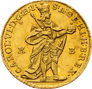 Charles VI., 1 Dukat 1737, KB, Kremnitz