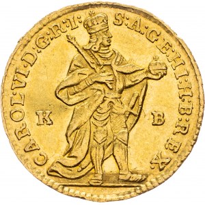 Charles VI., 1 Dukat 1738, KB, Kremnitz