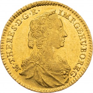 Maria Theresia, 1 Dukat 1756, Vienna