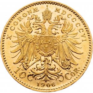 Franz Joseph I., 10 Krone 1906, Vienna
