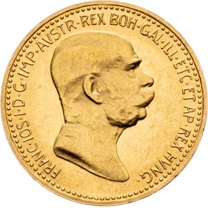 Franz Joseph I., 10 Krone 1908, Vienna