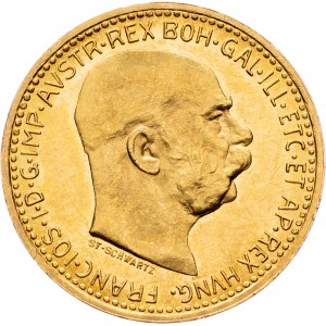Franz Joseph I., 10 Krone 1910, Vienna
