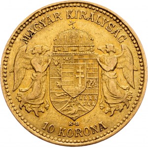 Franz Joseph I., 10 Korona 1898, KB, Kremnitz