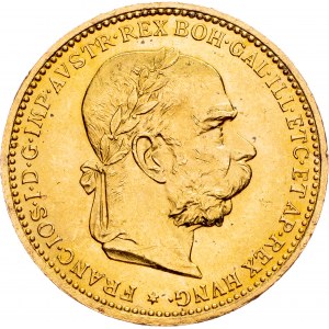 Franz Joseph I., 20 Krone 1896, Vienna
