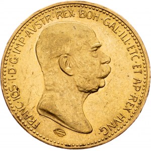 Franz Joseph I., 20 Krone 1908, Vienna