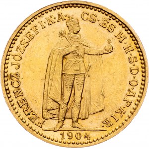 Franz Joseph I., 20 Korona 1904, KB, Kremnitz