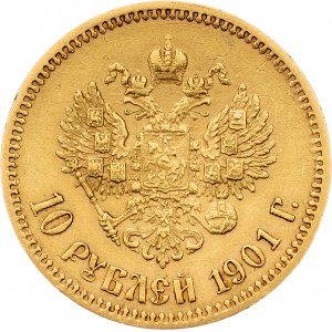 Nicholas II., 10 Roubles 1901, ФЗ