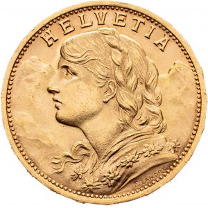 Federal State, 20 Francs 1930, B, Bern