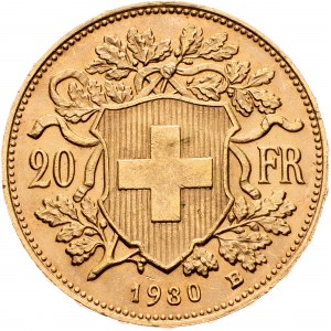 Federal State, 20 Francs 1930, B, Bern
