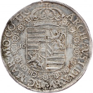 Matthias II., 1 Thaler 1612, Prague