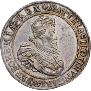 Matthias II., 1 Thaler 1612, Vienna