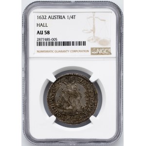 Archduke Leopold V., 1/4 Thaler 1632