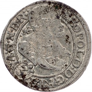 Leopold I., 3 Kreuzer 1670, SHS, Breslau
