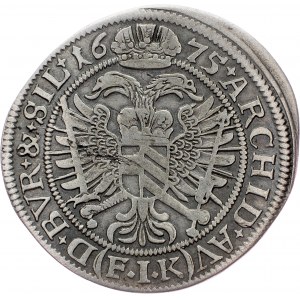 Leopold I., 6 Kreuzer 1675, FIK, Oppeln