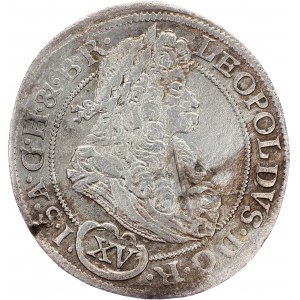 Leopold I., 15 Kreuzer 1694, CB, Brieg