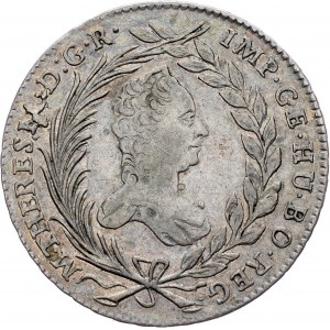 Maria Theresia, 20 Kreuzer 1765, Hall
