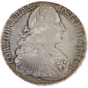 Joseph II., 1 Thaler 1777, F/V.C.-S., Hall
