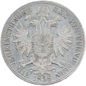 Franz Joseph I., 1 Thaler 1858, A, Vienna