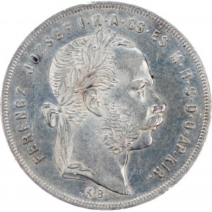 Franz Joseph I., 1 Forint 1875, KB, Kremnitz