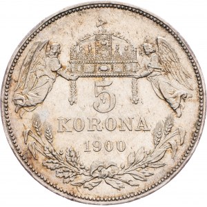 Franz Joseph I., 5 Korona 1900, Kremnitz